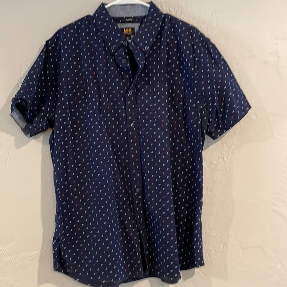 Men's short sleeve button down